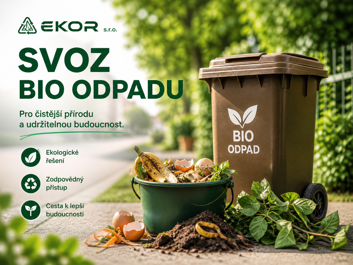 Svoz bioodpadu Kyjov